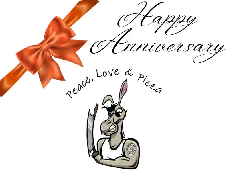 Happy Anniversary - BAD ASS Pizza Cutter