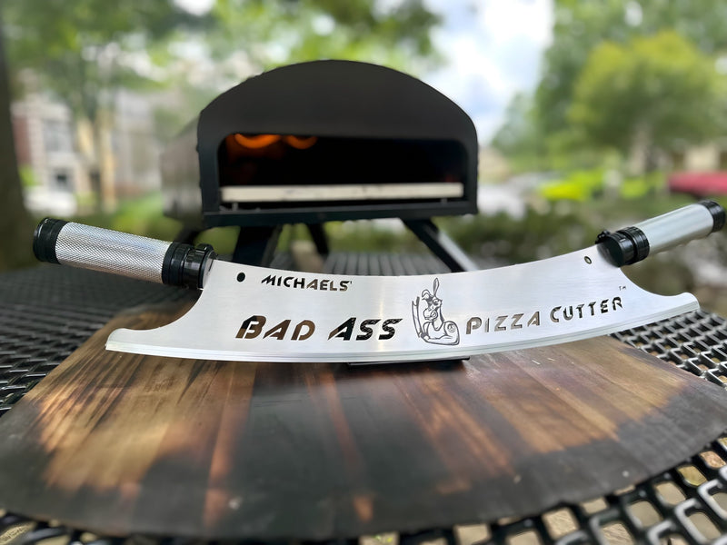 M Series 2 PRO Chrome/Black - BAD ASS Pizza Cutter