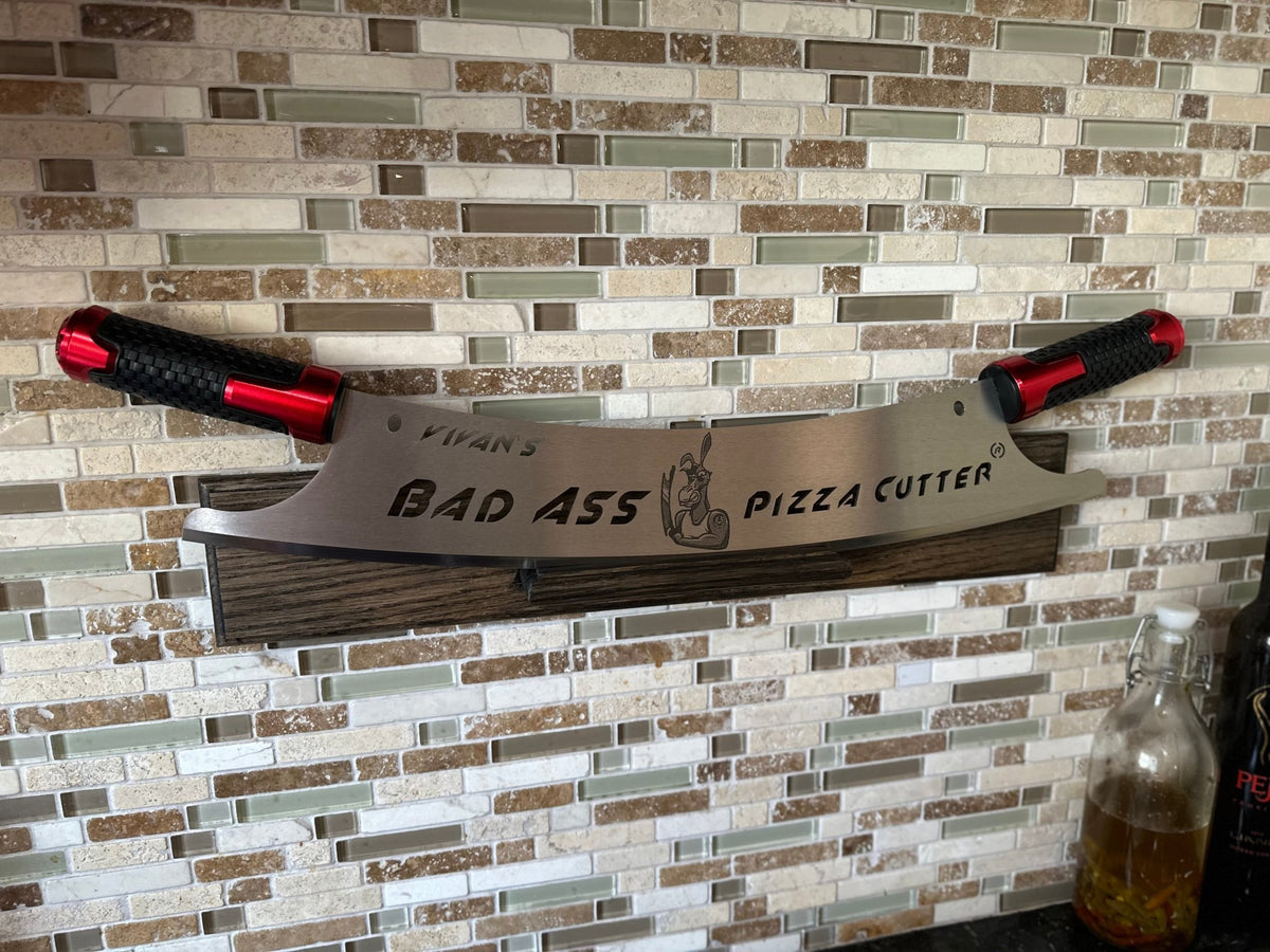 Put Your Boldness On Display with the "BAD ASS Pizza Cutter" Wall Mount! - BAD ASS Pizza Cutter