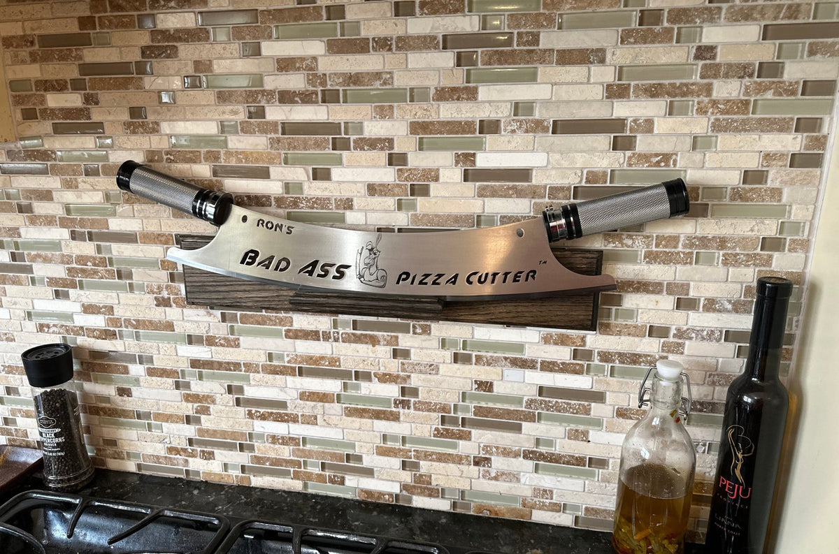 Put Your Boldness On Display with the "BAD ASS Pizza Cutter" Wall Mount! - BAD ASS Pizza Cutter